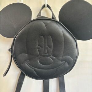 Disney Black Mickey Mouse Ear Backpack